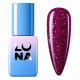 LunaMoon Gel Semipermanente Color Reflection 8ml - 215 Magenta Glitter