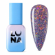 LunaMoon Gel Semipermanente Color Reflection 8ml - 222 Lavander Glitter