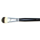 Pennello professionale nylon per prodotti in polvere e in crema n34
