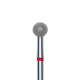 Staleks Expert 01 Fresa Diamantata A Sfera Rosso Ø5mm – Precisione Delicata per Manicure e Pedicure